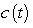 Use the following steps. A) Write an equation for the areas using integrals. B) Differentiate the equation in A and solve the resulting linear equation. Ans: A)   B)   -A pool contains 12 million gal of fresh water. Contaminated water flows into the pool at a rate of 4 million gal/year as the mixture in the pool flows out at the same rate. The concentration   of the chemical in the incoming contaminated water is   g/gal, where t is in years. Find the amount   of the chemical in the pool at time   .
