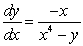 The curves orthogonal to the solutions of   are: A)    . B)    . C)    . D)    . E)  none of the above.