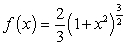 Compute the surface area of revolution of   about the x-axis over the interval   .