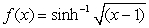 Compute the surface area of revolution of   about the x-axis over the interval   .