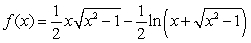 Calculate the arc length of   over the interval   .