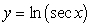 Calculate the arc length of   over the interval  