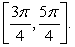Calculate the arc length of   over the interval  