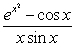 The quotient   is equal to: A)    , where   . B)    , where   . C)    , where   . D)    , where   . E)  none of the above.