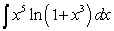 For computing the integral   , the most efficient method is A)  Integration by Parts with   and   . B)  substitution of   followed by Integration by Parts. C)  Integration by Parts, twice. D)  Integration by Parts with   and   . E)  None of the methods covered so far is efficient in computing this integral.