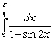 Use the substitution   and the trigonometric identity   to evaluate the integral.  