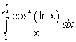 Use the substitution   and the trigonometric identity   , or reduction formulas as necessary, to calculate the integrals.  A)    B)  