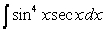 Calculate the following integrals using the reduction formulas when necessary. A)    B)  