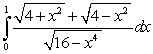 Evaluate the integral   .