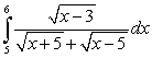 Evaluate the integral   .