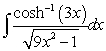 Evaluate the integral   .