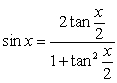 Use the substitution   and the identities   and   to rewrite the following integrand as a rational function and evaluate it.  