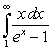 Which two of the following integrals converge? A)    B)    C)    D)  