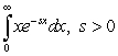 Evaluate the following improper integrals. A)    B)  