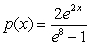 Verify that   is a density function on   and calculate its mean value.