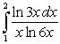 Evaluate the integrals: A)    B)    C)  
