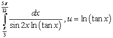 Evaluate the integrals using the given substitutions: A)    B)  