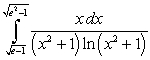 Evaluate the integrals: A)    B)  