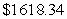 <strong>Bob deposits to a bank account with an annual interest rate of . The interest is compounded continuously. How much money will Bob earn after 5 years?</strong> A) B) C) D) E) $1516