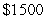 <strong>Bob deposits to a bank account with an annual interest rate of . The interest is compounded continuously. How much money will Bob earn after 5 years?</strong> A) B) C) D) E) $1516