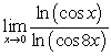 Evaluate the limits using L'Hopital's Rule A)    B)    C)  