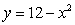 Find the area of the region bounded by the graphs of   and   .