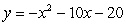 Find the area of the region bounded by the graphs of the functions   and   .