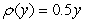 Find the mass of a semicircular disc of radius   for which the density function is   , where   is the distance from the diameter.  