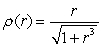 Calculate the population within a 2-mile radius of a city center if the radial population density is   thousands per square mile.