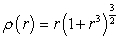 Calculate the population within a 2-mile radius of a city center if the radial population density is   thousands per square mile.