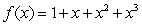 Compute the area under the graph of   over   as the limit of   as   .