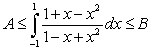 Use the global extrema of   on   to find constants   and   such that   .