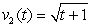 Two particles start moving from the origin at   , with velocities   and   , respectively.  A) What is the distance between the particles at time   ?  B) Will the particles meet again?