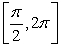 A particle moves in a straight line with velocity   ft/sec. Find the displacement over the interval   .