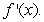 The following is the graph of   Where do the points of inflection of   occur, and on which intervals is   concave up?  