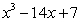 The derivative of the function   at the point where   equals A)    B)    C)    D)    E)  None of the above.