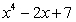 What is the derivative of the function   at the point where   ?