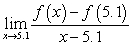 What does the limit   represent?