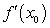 We can use the difference quotient   as an approximation to   when   and   are known.  A) Find an approximation to   based on the values of   and   . Given   such that:    B) Use the approximation found in (A) to approximate    C) Use the approximation found in (A) to approximate  
