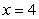 True or False: The graph of the function   has a vertical tangent line at   .