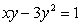What is the equation of the tangent line to   at the point   ?