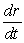 Let V be the volume of a cylinder with height   and radius   . Suppose   increases with time and   decreases with time. If the volume does not change what is the relationship between   and   ?