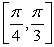 The potential energy   of a pendulum of length 1 and mass 2, relative to its rest position is   . Compute the average rate of change of the potential energy over the angle interval   .  