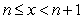 The greatest integer function is defined by   , where   is the unique integer such that   . The graph of   is shown in the figure.  A) For which values of   does   exist?  B) For which values of   does   exist?  C) For which values of   does   exist?  