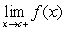 The greatest integer function is defined by   , where   is the unique integer such that   . The graph of   is shown in the figure.  A) For which values of   does   exist?  B) For which values of   does   exist?  C) For which values of   does   exist?  