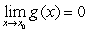 If   and   then   does not converge to a finite limit as   . For proving, we assume that   exists and is finite. Then By the Quotient Rule   and by the Product Rule   . Which of the statements below completes the proof? A)  From   , it follows that 1=0, which is a contradiction. B)  From   , we can conclude that   , which contradicts our assumption. C)  From   , we can conclude that   , which contradicts our assumption. D)  From   , we can conclude that   , which contradicts our assumption. E)  A and C are correct.