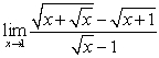 Evaluate the limit  