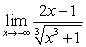 Calculate the following limits: A)      B)    C)  