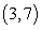 Find the point of intersection of the following lines: The line of slope 2 passing through the midpoint of the segment joining the points   and   . The line perpendicular to   and passing through   .