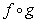 Let   and   . Compute the composite functions   and   and determine their domains. A)    ;   B)    ;   C)    ;   D)    ;   E)    ;  